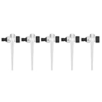 TOTITOM 5PCS Rasensprenger, Gardena Rasensprenger, 1/2inch Innengewinde Seite Außengewinde Schnittstelle Metall Rasen Wasser, Gardena Bewässerungssystem