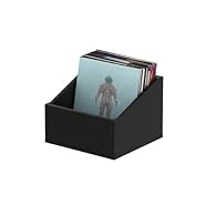 Offers an especially quick and easy access to up to 110 records; Black finish Ideal for record stores and DJs that need direct access to their records Holds up to 110 12'' records; Slanted sides for quick access to records Optically matches the rest ...