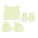 EVAEVA Mützen & Mützen Baby Mützen Fäustlinge Babys und Kinder Mützen Jungen Monate Baumwolle weiche Mütze für Baby-Mützen-Set Baseball Cap Blau Buchstabe (C, One Size)