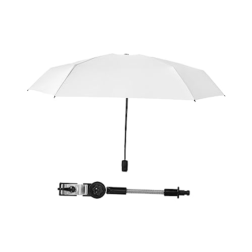 Parasol pour poussette réglable et pliable pour des journées à la plage au frais