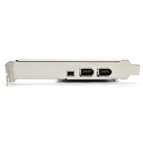 PCIE PCI-E FIREWIRE IEEE 1394 Tarjeta controladora de cable de fuego de 3 puertos para PC de escritorio 4