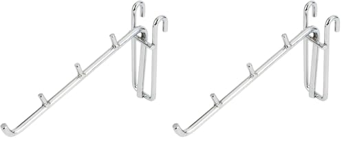 �h�E�V�V�� ���~�i�X ���b�N �X�`�[�����b�N�p�[�c �X�΃n���K�[ ����20cm 4�A�t�b�N �݂艺�����[ �݂�t�b�N ��� �ω׏d��2kg ���傢�|���ɕ֗� �m���|�� �ߗގ��[ �o�b�O���[ �x���g�|�� �X�q�|�� LSK-H20 (× 2)