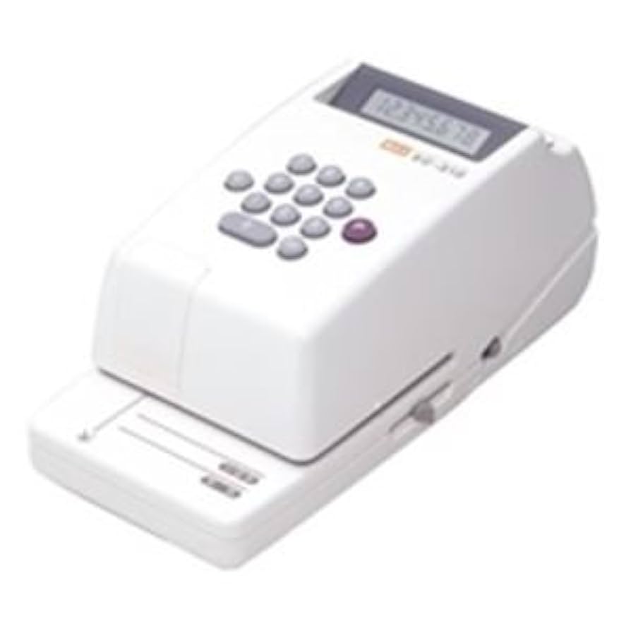 値下げしました「新品」MAX電子チェックライター EC310 Amazon.co.jp: マックス 電子チェックライター EC-310 8桁 生活