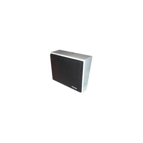 VALCOM VC-V-1052C 8in Amplified Wall Speaker, Metal, Black