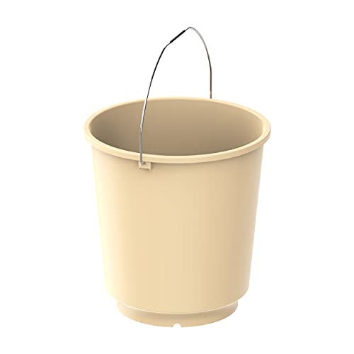 Cosmoplast EX 20L Round Plastic Bucket with Steel Handle
