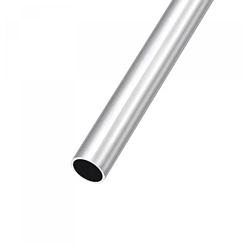 sourcing map 6063 Aluminum Tube (16mm OD x 14mm ID x 300mm L), Aluminum Round Tubing - for Home Furnishing, Machinery, DIY Handicraft