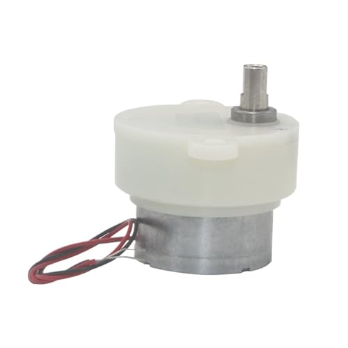 JS-30 6v �}�C�N���M�A���[�^�[�ΐS�ᑬ 5RPM 100RPM �v���X�`�b�N�~���[�g�����@(6V100RPM)