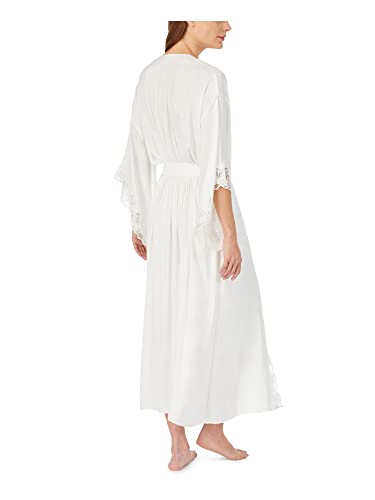 Eileen West Bridal Sleepwear & Loungewear for Women - Santorini Dream Collection - Satin & Lace Ballet Length Wrap Robe2