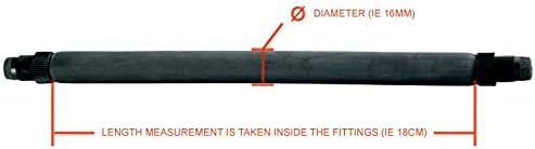 Miniatura 4 de Euro Universal Bandas de goma para fusil submarino con hilos estándar de 0.630 in - Par