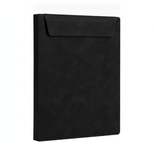 Fitnnybay Clipboard, 1 PC | A4 Compatible, PU Leather, With Pen Holder, Office Supplies, For Meetings, For Record Keeping