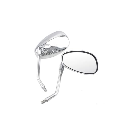 Espejos retrovisores 10mm para moto de motocross y scooter eléctricos