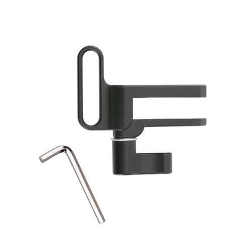 Abrazadera de cable DSLR de rosca de 1/4 pulgadas para protección de puerto segura y rápida