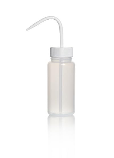RS PRO Polyethylen Laborflasche 500ml Spritzflasche Weithalsig, Packung a 5 Stück