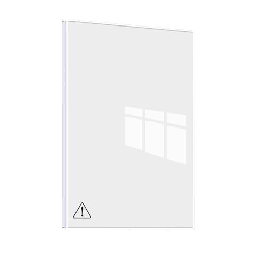 Tyinerc Soporte de panel magnético, soporte para panel exterior | Soporte para panel de puerta transparente, marco magnético de pared - Tablero de anuncios, soporte multifuncional para el hogar,