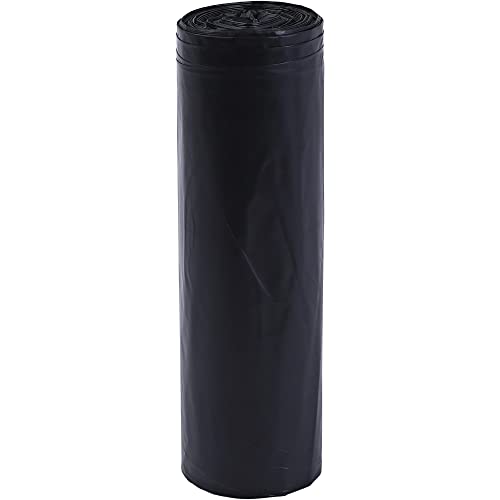 Genuine Joe GJO01535 Heavy Duty Low-Density Puncture Resistant Can Liner, 60 gallon Capacity, 56" Length x 39" Width x 1.50 mil Thickness, Black (Box of 50) - Thumbnail 5