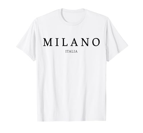 Milano Italia Fashion Stylish Design Milan Italy Printed T-Shirt