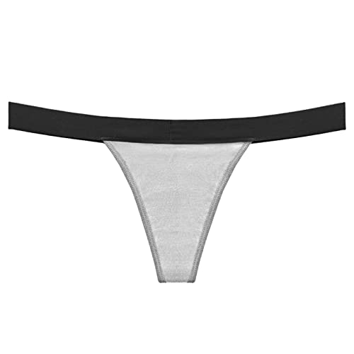 Bragas de cintura alta a prueba de fugas para mujer, de algodón a prueba de fugas, para la noche, bragas menstruales, ropa interior para mujer, gris, 3XL