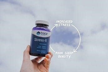 Miniatura 2 de Trace Minerals Stress-X - Suplemento dietético con fibra dietética y Trace Minerals - Suplemento de magnesio para apoyo a la salud del sueño -
