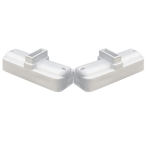 BESPORTBLE 2 Piezas Base De Cerca De Plástico Soporte De Cerca para Jardín Base De Fijación para Vallas Pequeñas Accesorios De Jardín