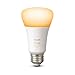 Philips Hue White A19 Single LED Bulb Works with Amazon Alexa (Hue Hub Required)