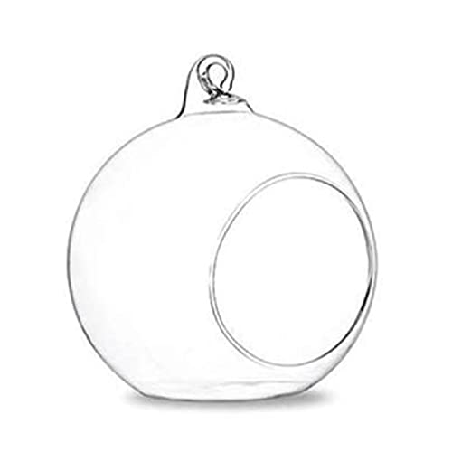 Verre Suspendu Terrarium Bougie chauffe-plat Bougeoir Maison Succulentes Vase Suspension Petit Verre Terrarium Reptile