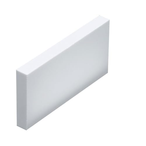 Placas aislantes de fibra cerámica, Lámina de cerámica de alúmina en varios tamaños, 0,25-5 mm de espesor, 1 unidad(132x142x1mm)