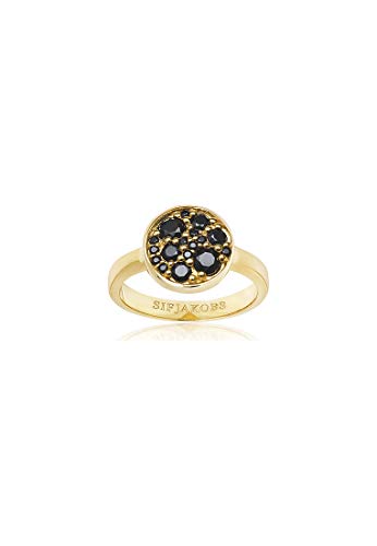 Preisvergleich Produktbild Sif Jakobs Jewellery Damen-Damenring 925er Silber Zirkonia 50 Gelbgold 32005984