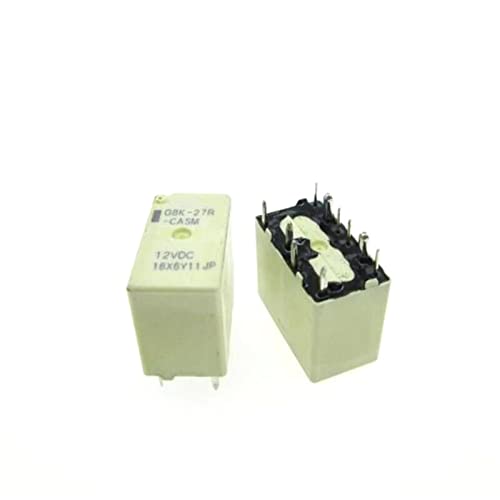 Relé G8K-27R-CASM-12VDC alta resistencia con 10 terminales