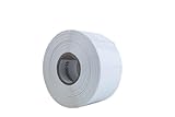 Medidas 53x33mm Formato Rectangular - Rollo 2000 etiquetas adhesivas Eje interior: 40mm - Diámetro Exterior 77mm - Caja 18.000 etiquetas para personalizar con etiquetadora e impresoras de etiquetas