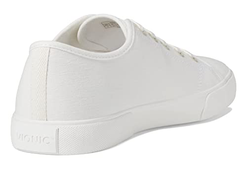 Vionic Oasis Women's Casual Canvas Lace Up Comfort S White Canvas - 8.5 Medium #TOP4