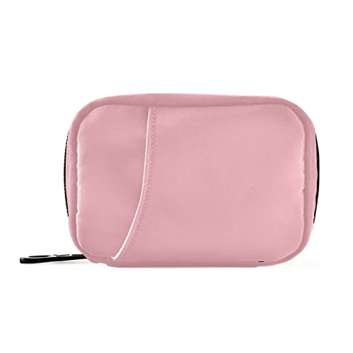 Image of Sunflower Floral Pill Case, Weekly Portable Pill Bag Container 7 Days Pill Box Organizer Vitamin Supplement Holder with Zipper for Travel Family Business, Z-pink Basic, 4.6 X 3.14 X 1.88in