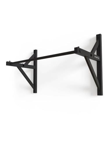 ATLETICA K3 Klimmzugstange | Wand- oder Deckenmontage | 127 cm breit | Verstellbar | durch zwei Querstangen gesichert | hohe Belastungsgrenzen möglich