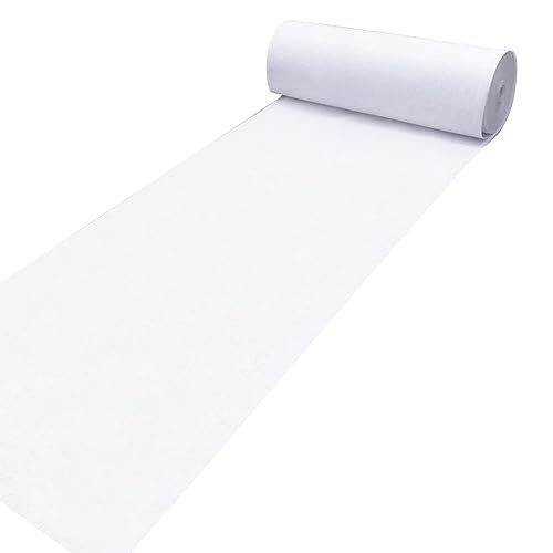 Tapis de sol jetable blanc pour protéger les vêtements et décorer une allée