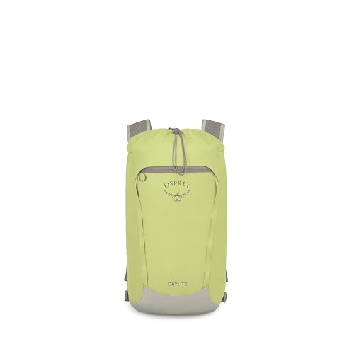 Image of Osprey Daylite Cinch Backpack - Lightweight Travel Bag for Hikes, Festivals, and Everyda, Glow Dew /Multi