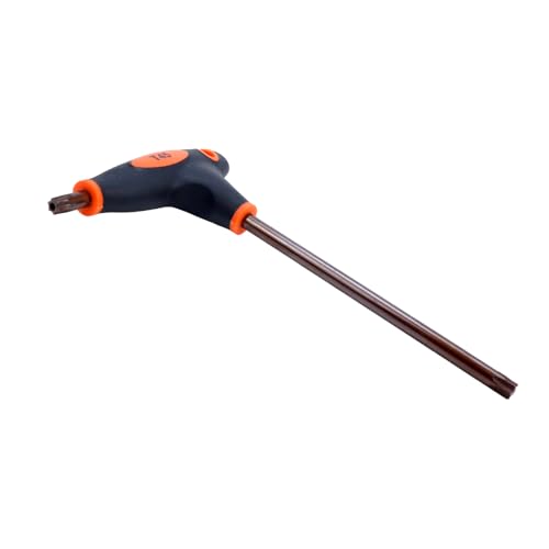 Image of Antrader T45 Torx Screwdriver,Anti Tamper Proof Torx Key,S2 Steel T-Handle Dual End Wrench-1Pcs
