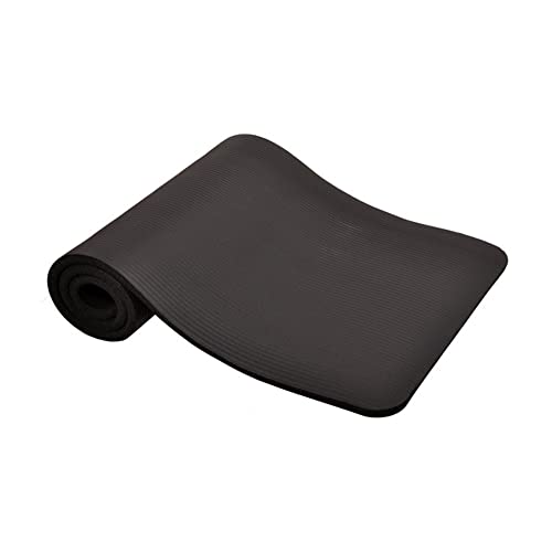 All-Purpose-12-Inch-Extra-Thick-High-Density-Anti-Tear-Exercise-Yoga-Mat-with-Carrying-Strap-with-Optional-Yoga-Blocks-Multiple-Colors