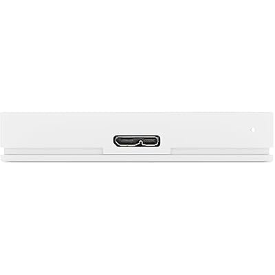 Seagate Game Drive PS4/PS5, 5TB, Portable External Hard Drive, 2.5 Inch, USB 3.0, White, LED Blue, Plug and Play, Model No.: STLV5000200