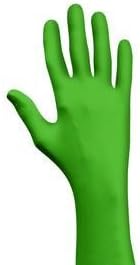 SHOWA Green Eco Best Technology 4 mil Latex-Free Nitrile Powder Free Biodegradable Disposable Gloves (100 Gloves Per Box) - Size: XL