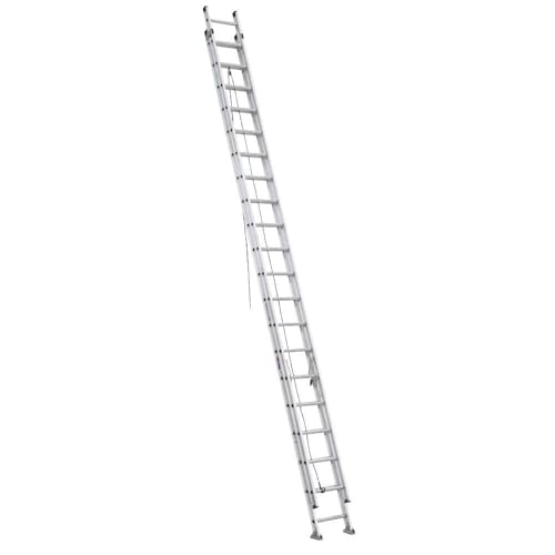 Werner D1540-2 300-Pound Duty Rating Aluminum Flat D-Rung Extension Ladder, 40-Foot