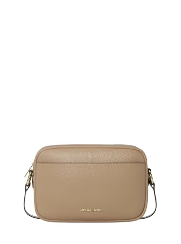 Sac camera Michael Kors Jet Set en cuir camel