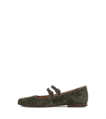 Frye Carson Multi Mary Jane Women's Flats - Stylish Leather Slip-On Shoes for Everyday Comfort and Versatile Fashion2
