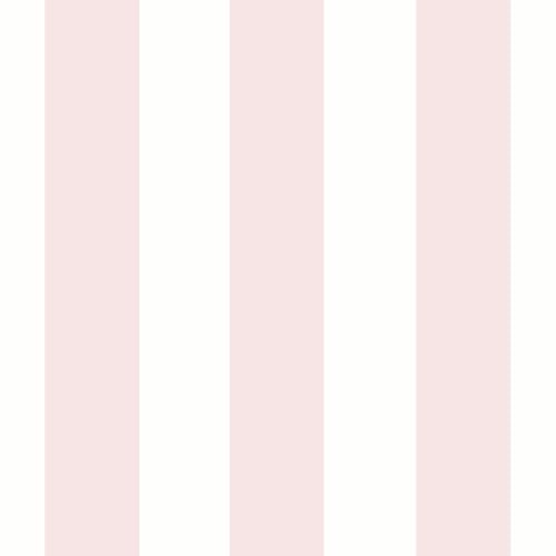 Sassy B Stripe Tease Wallpaper White/Pink