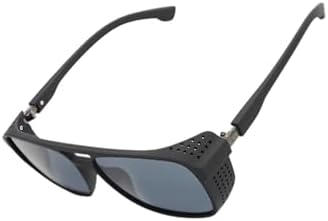 Óculos de Sol Quadrado Steampunk Retrô Vintage Premium Proteção U...