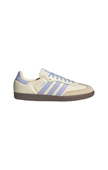 Image of adidas Samba OG Womens Sneaker (Cream White Violet, 6.5)