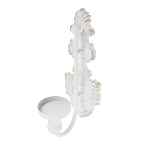 GARIOUANS Applique da Parete in Europeo per Candele Portacandele in Metallo Resistente per Soggiorno e Corridoio Decorazione Facile da Installare