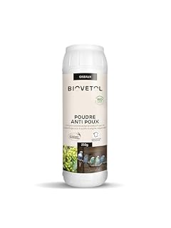 Biovetol poudre anti-poux bio pour oiseaux de cage