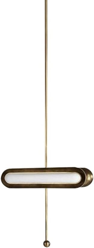 Suspension LED style européen lustre horizontal salon