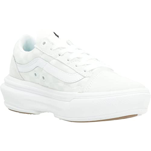 Vans Vans - Unisex Old Skool Overt Cc Shoes, Color Checkerboard White/Checkerboard, Size: 8 M US Mens / 9.5 M US Womens