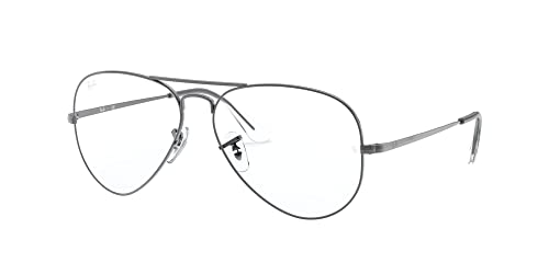 Image of Ray-Ban Unisex Rx6489 Aviator Aviator Prescription Eyeglass Frames