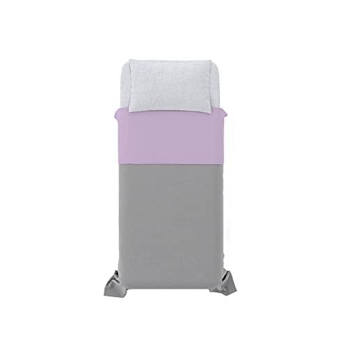 B-CL-TC-1P-04-lilla Bed set 100% Cotton TRENDY CHIC, Single, Lilac - Image 2